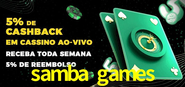 Promoções do cassino ao Vivo samba games